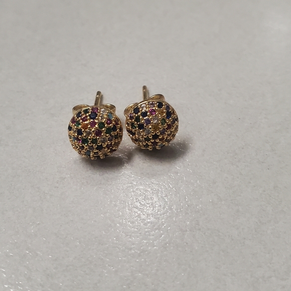 Zircon Mini Stud Multicolor - Picture 4 of 4